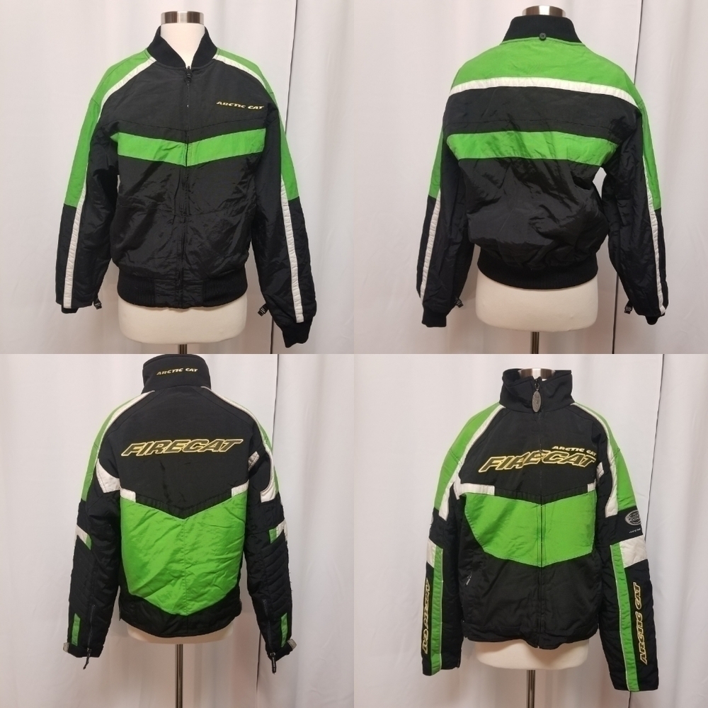 Arctic Cat Arcticwear Snowmobile Jacket Spellout Wearable Liner Size‎ Woman's M